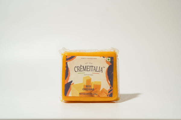 Red cheddar cheese
